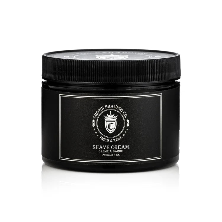 Crown Shaving Co. – Crème à Raser, Pot de 8 oz
